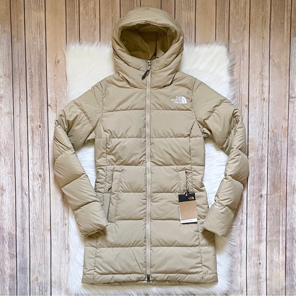 The North Face Women’s Gotham Parka In Hawthorne Khaki - Picture 2 of 9